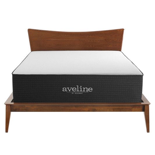 Aveline 16" Memory Foam Queen Mattress, White, 22393