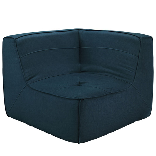 Align Upholstered Corner Sofa in Azure