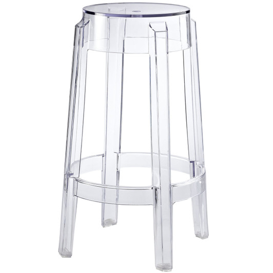 Casper Counter Stool in Clear Casper Counter Stool in Clear