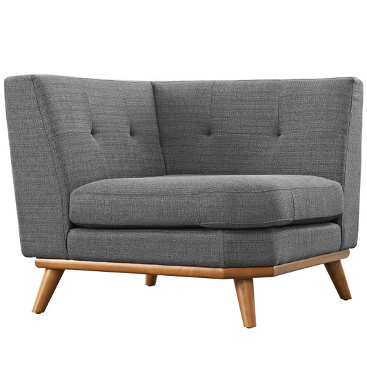 Engage Corner Sofa , Grey, Fabric