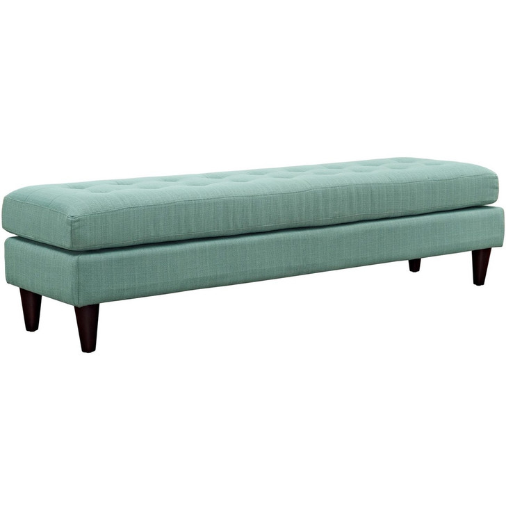 Empress Large Bench, Blue, Fabric 10274