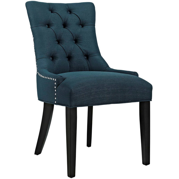 Regent Fabric Dining Chair, Navy, Fabric 10720