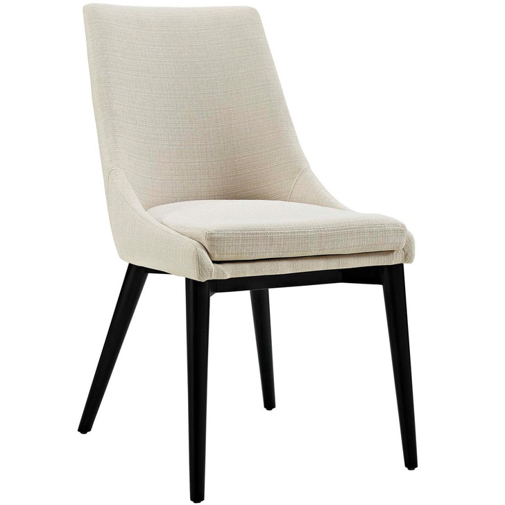Viscount Fabric Dining Chair, Beige, Fabric 10750