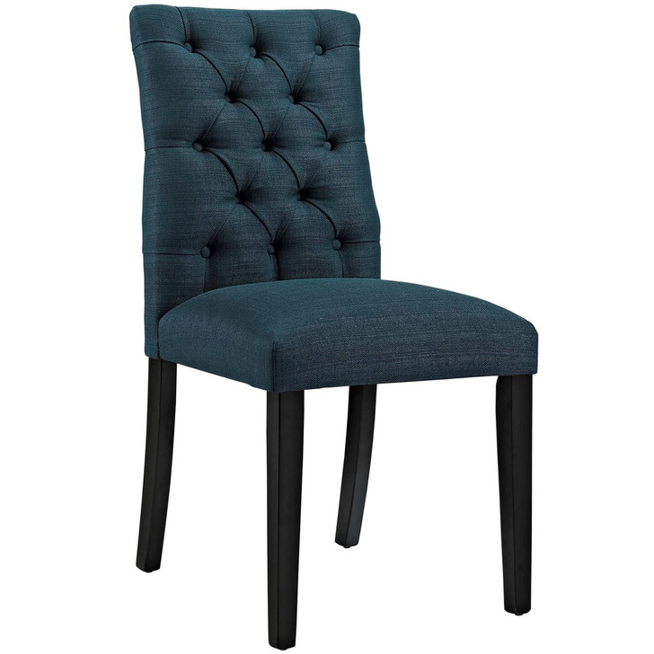 Duchess Fabric Dining Chair, Navy, Fabric 10775