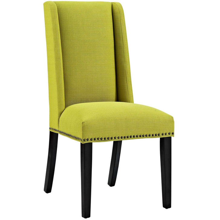 Baron Fabric Dining Chair, Green, Fabric 10798