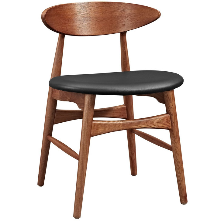 Ebee Dining Chair, Black, Wood 10917