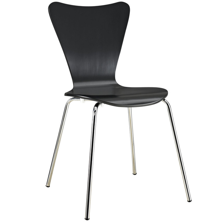 Ernie Dining Side Chair in Black