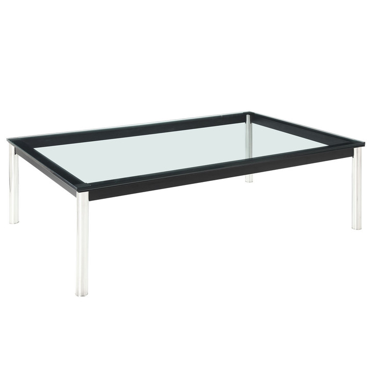 Charles Rectangle Coffee Table in Black