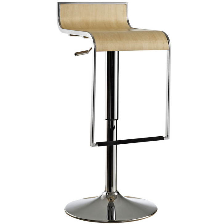 LEM Wood Bar Stool in Natural