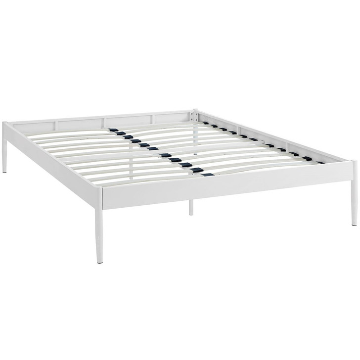 Elsie Queen Bed Frame, White, Metal 12381