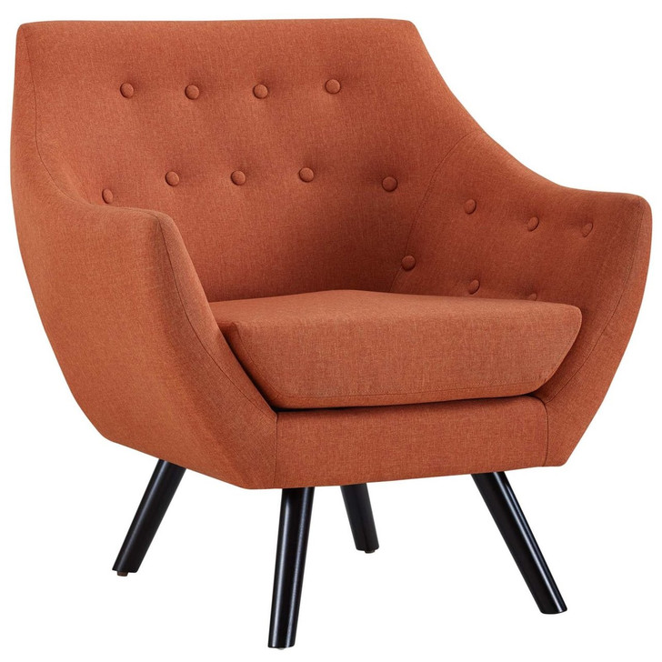 Allegory Armchair, Orange, Fabric 13098