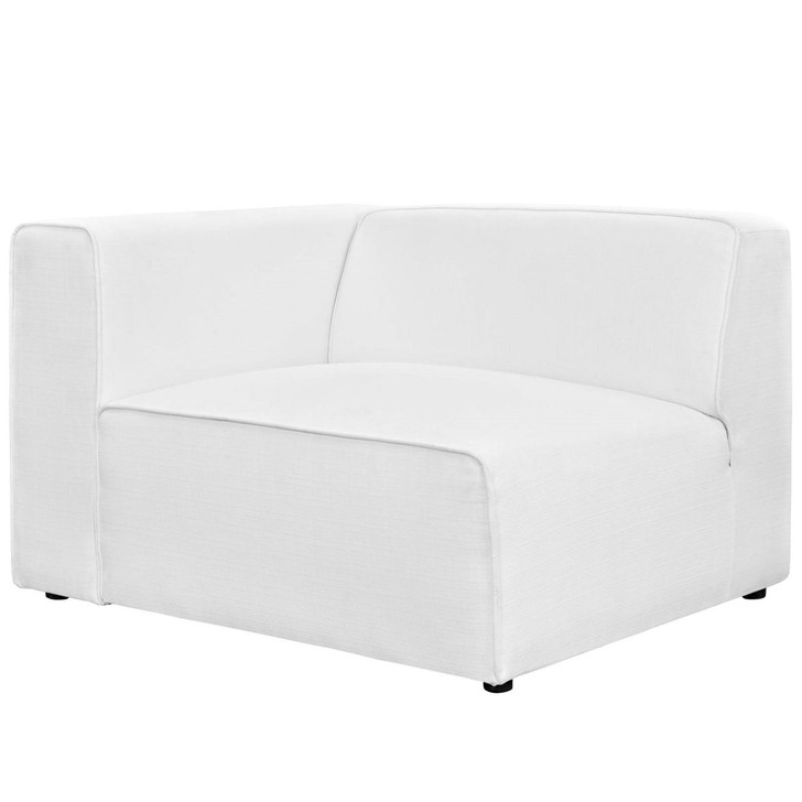 Mingle Fabric Armchair, Fabric, White 13182