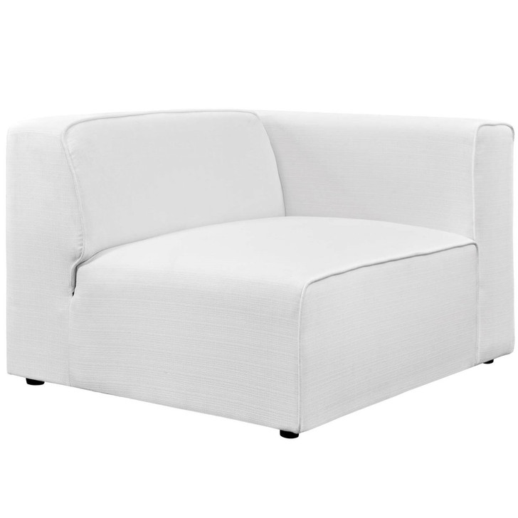 Mingle Fabric Armchair, White, Fabric 13186