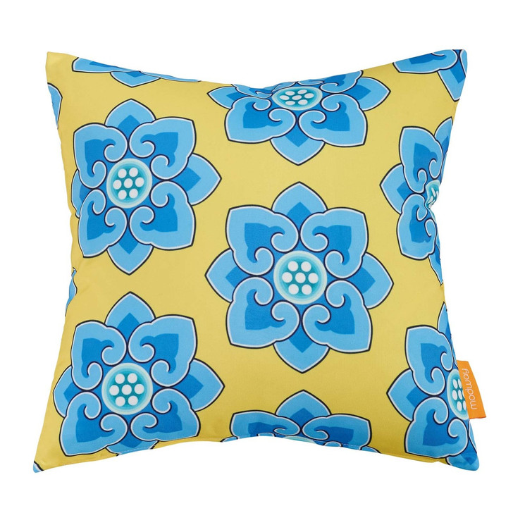 Modway Outdoor Patio Single Pillow, Fabric, Multi Color 13485