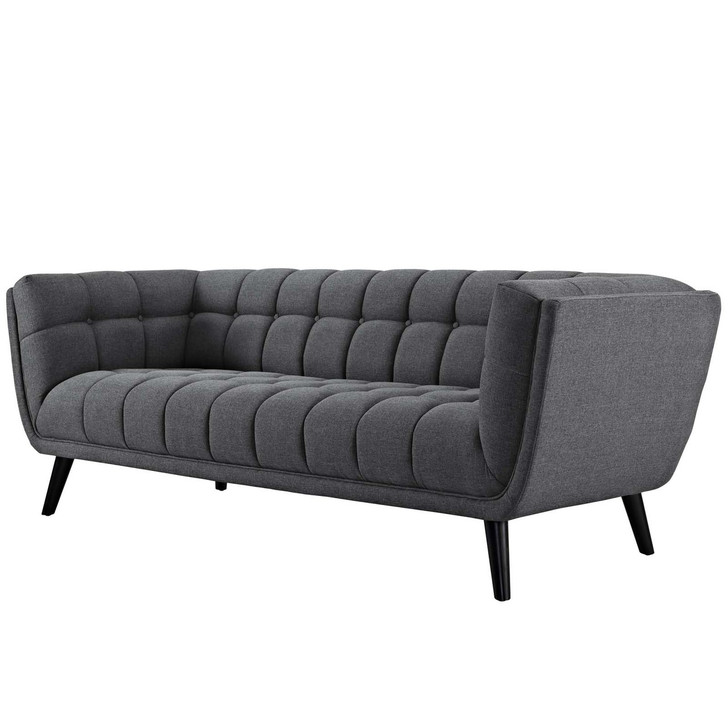 Bestow Upholstered Fabric Sofa, Fabric, Grey Gray 13639