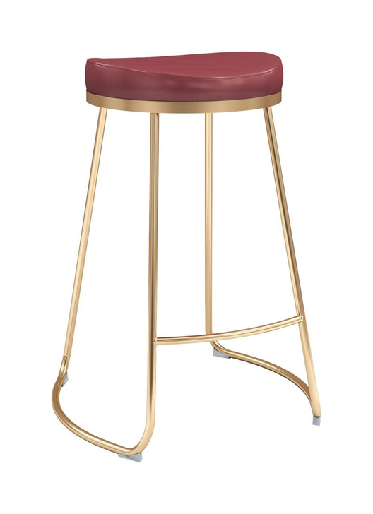 Bree Counter Stool Burgundy , 16380