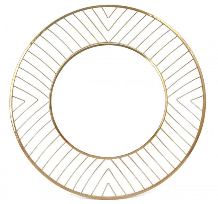 Avila Sm Round Mirror Gold, 17202