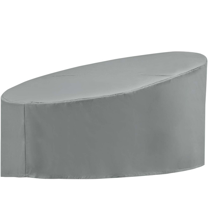 Immerse Siesta and Convene Canopy Daybed Outdoor Patio Furniture Cover, Fabric, Grey Gray, 17271