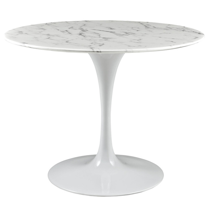 Lippa 40" Dining Table in White EEI-1130-WHI