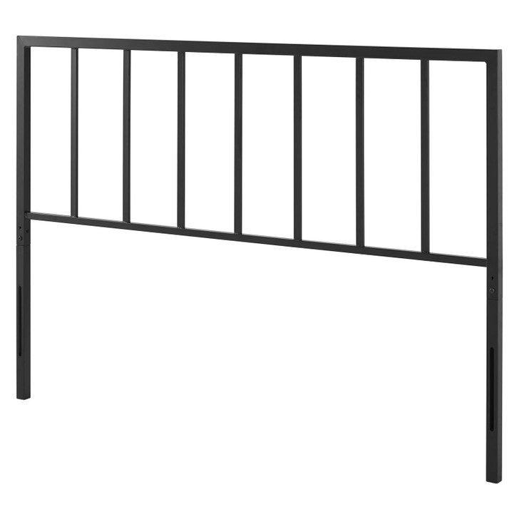 Tatum Full Metal Headboard, Metal Steel, Black, 21409