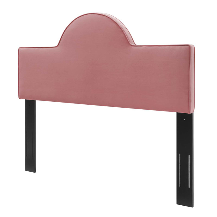 Dawn King/California King Performance Velvet Headboard, Velvet, Pink, 21832