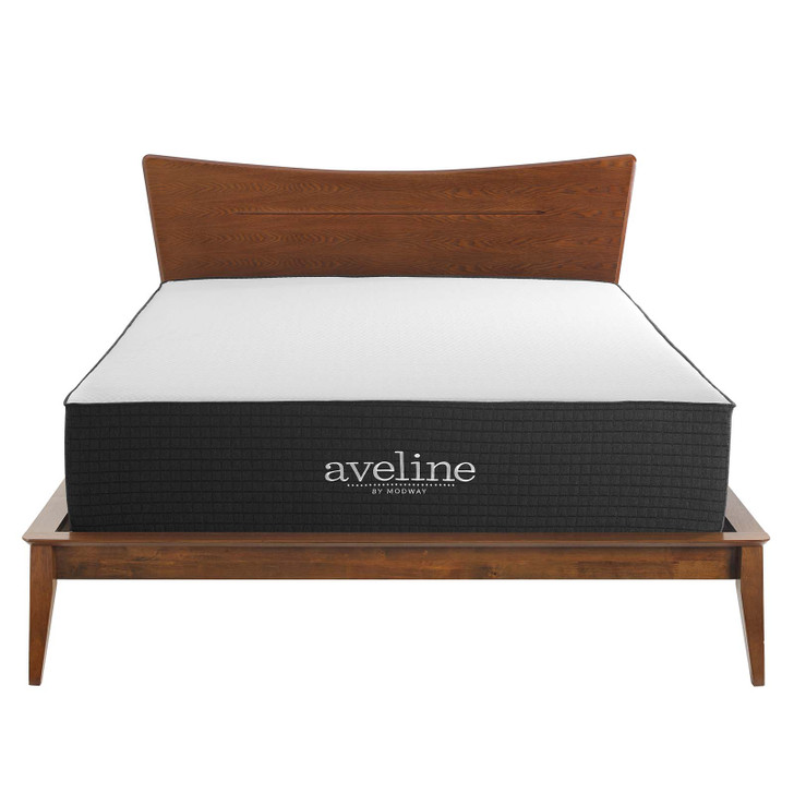 Aveline 14" Memory Foam Twin Mattress, White, 22387