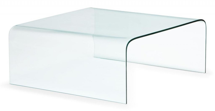 Sojourn Living Room Coffee Table, Clear  Glass