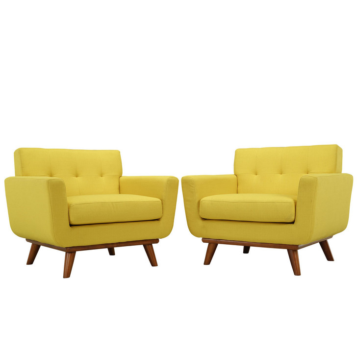 Engage Armchair Set of 2 in Sunny