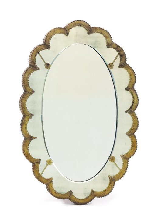 Sweetheart Mirror , Clear Glass