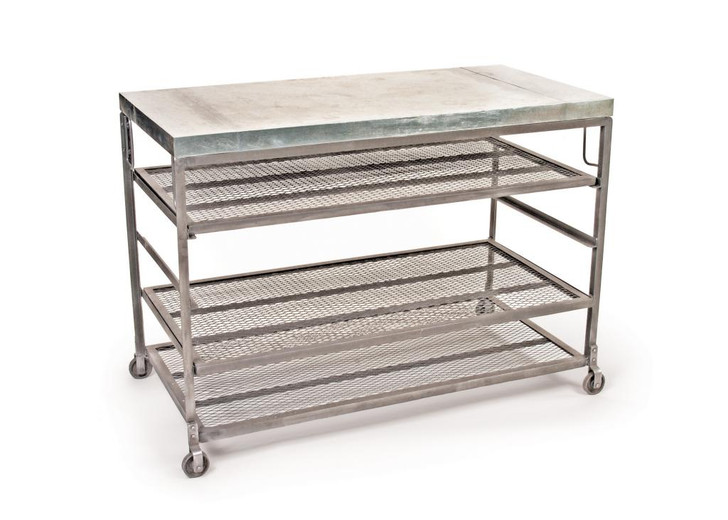 Bakers Console , Silver Metal
