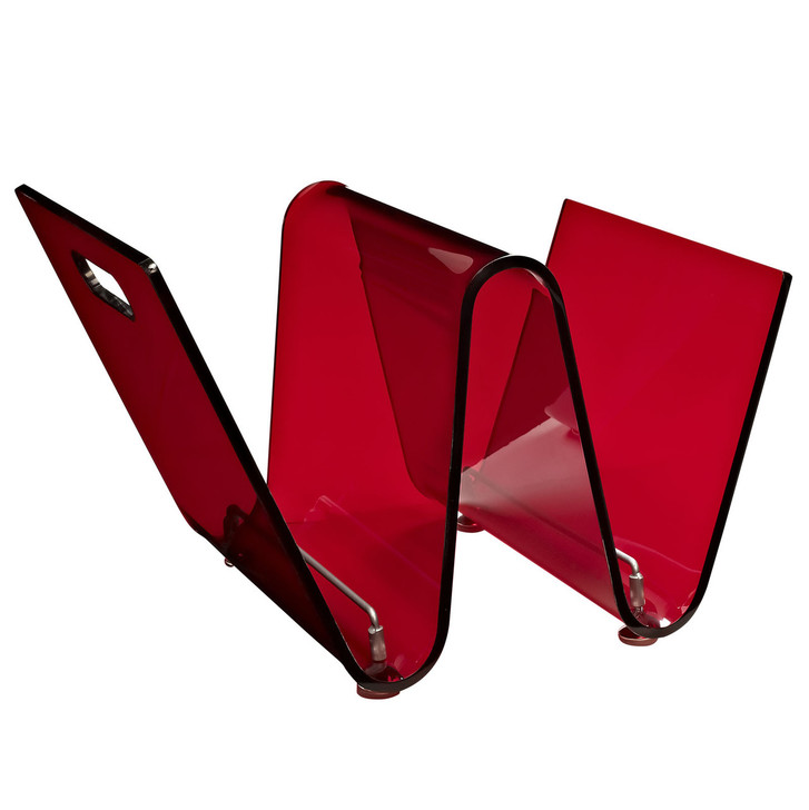 Current Magazine Holder in Red