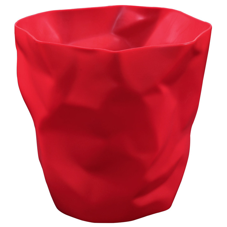 Lava Trash Bin in Red
