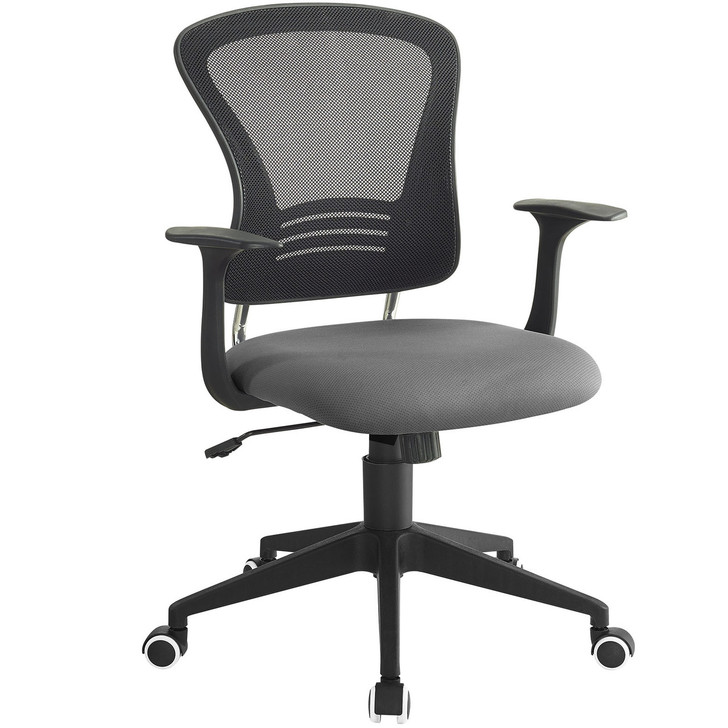 Poise Office Chair , Grey, Plastic