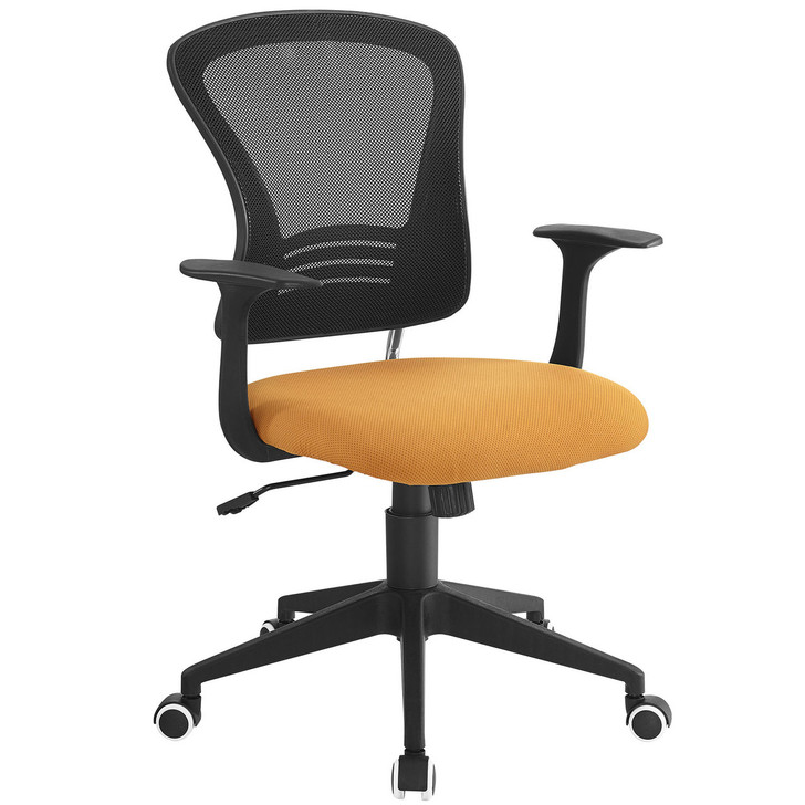 Poise Office Chair , Orange, Plastic