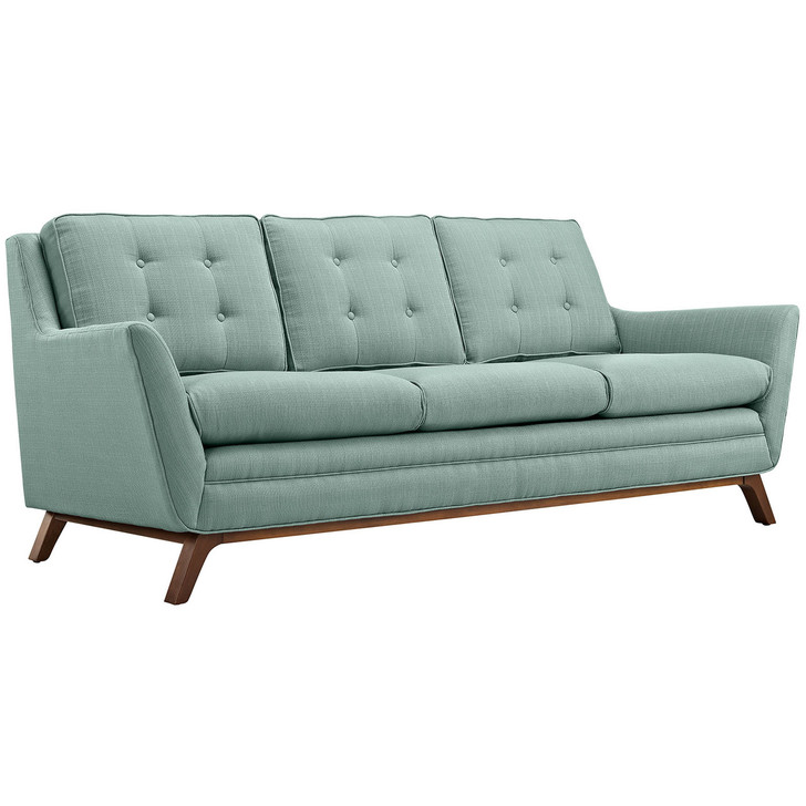 Beguile Fabric Sofa , Blue, Fabric