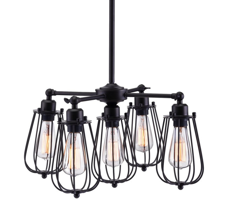 Porirua Ceiling Lamp, Black, Metal