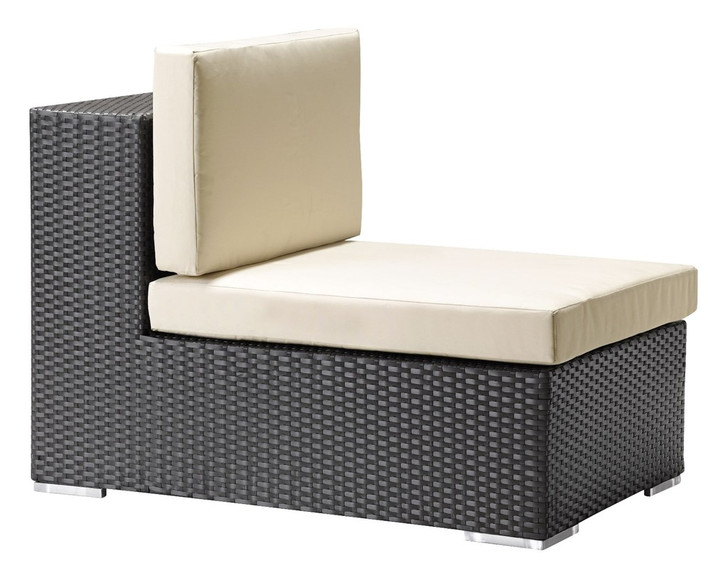 Cartagena  Middle Chair, Gray, Rattan