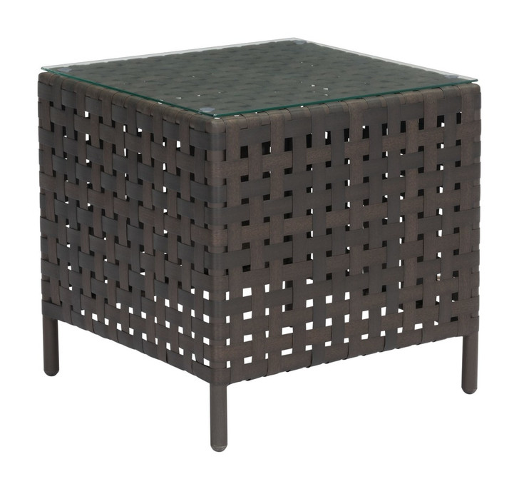 Pinery Side Table Brown, Rattan