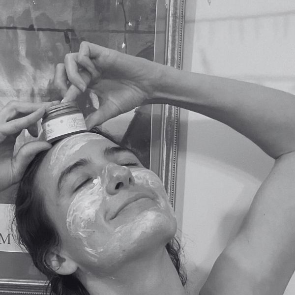 Wear it like a face mask method