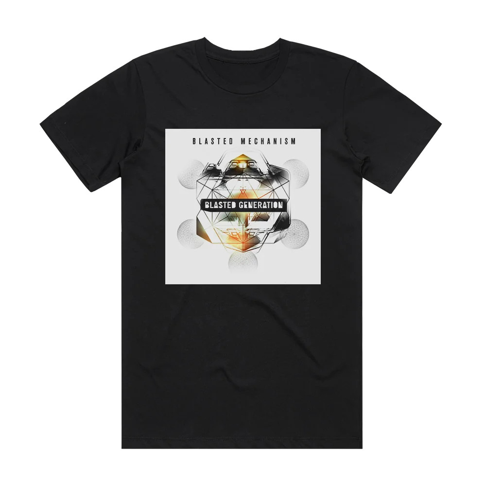 Blasted Mechanism Blasted Generation Album Cover T-Shirt Black