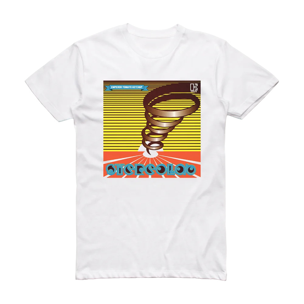 Stereolab Emperor Tomato Ketchup Album Cover T-Shirt White