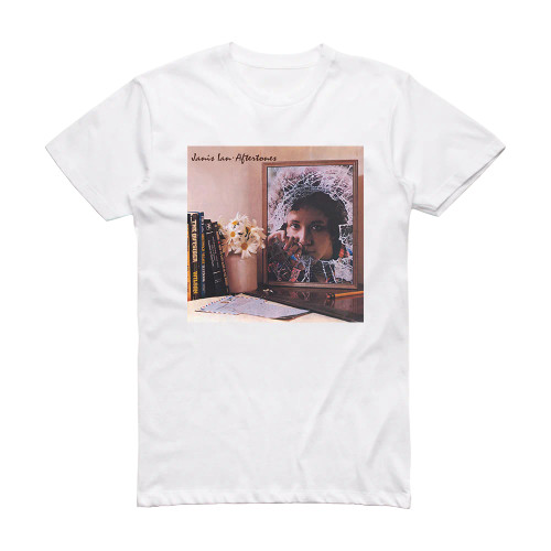Janis Ian Aftertones Album Cover T-Shirt White