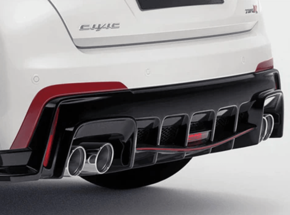 2013-2015 FK2 Honda Civic Type-R Carbon Fiber Rear Diffuser (European ...