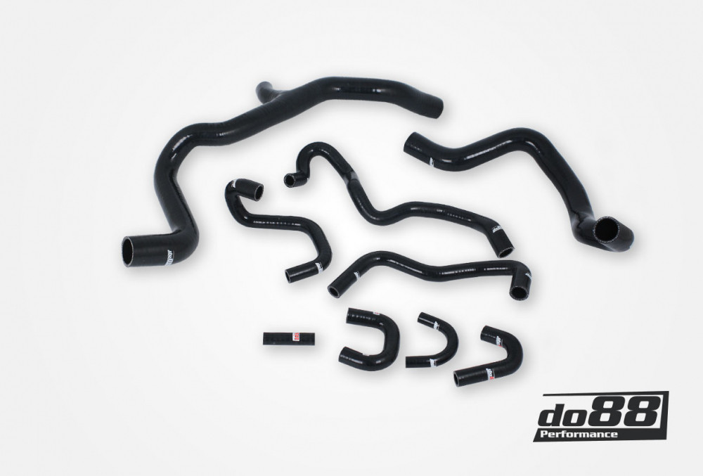Volvo V70/S80 2.5T 2.5FT AFV 2008-15 Coolant hoses Black