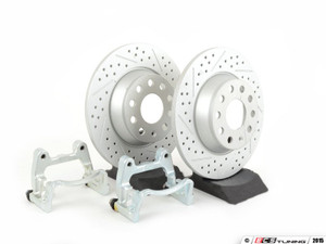 ECS Rear Big Brake Kit - Cross Drilled & Slotted