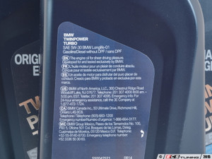 Genuine BMW Inspection I/Oil Change Kit | ES250625
