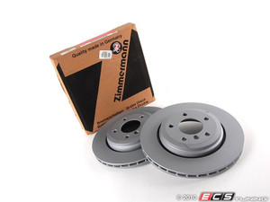 Rear ECS RPS Kit - Zimmermann Rotors & Hawk Ceramic Pads