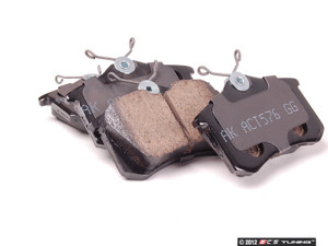 Front & Rear Brake Service Kit - Meyle Rotors & Akebono Euro Ceramic Pads