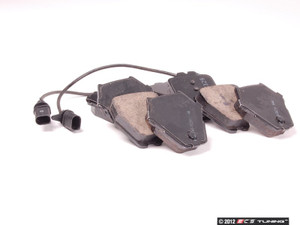 Front & Rear Brake Service Kit - Meyle Rotors & Akebono Euro Ceramic Pads