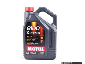 MINI Motul 8100 X-Cess 5w-40 Oil Service Kit Gen 1- Priced As Kit
